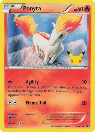 Ponyta (CEL-014) (Holofoil)