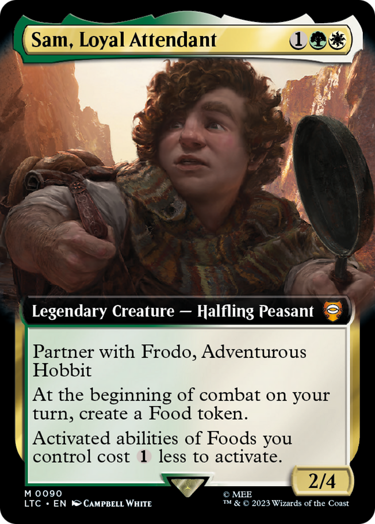 Sam, Loyal Attendant (LTC-090) (Extended Art) (Foil)