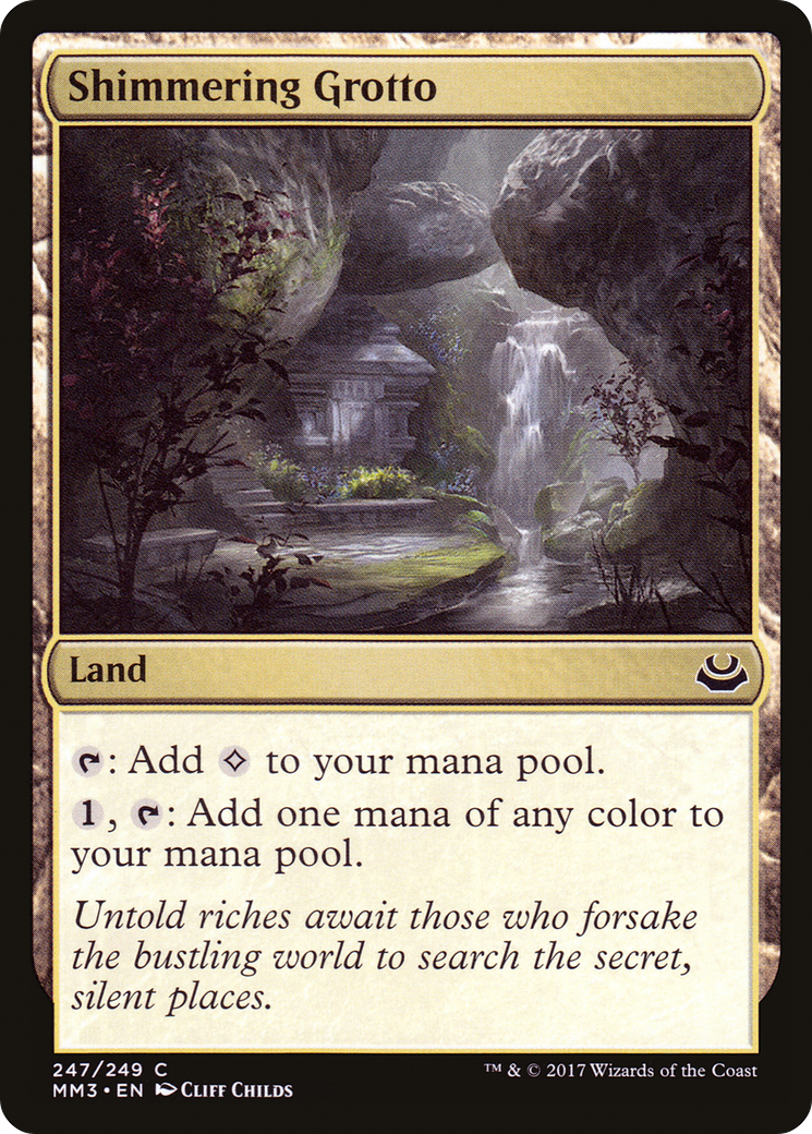 Shimmering Grotto (MM3-247) (Foil)