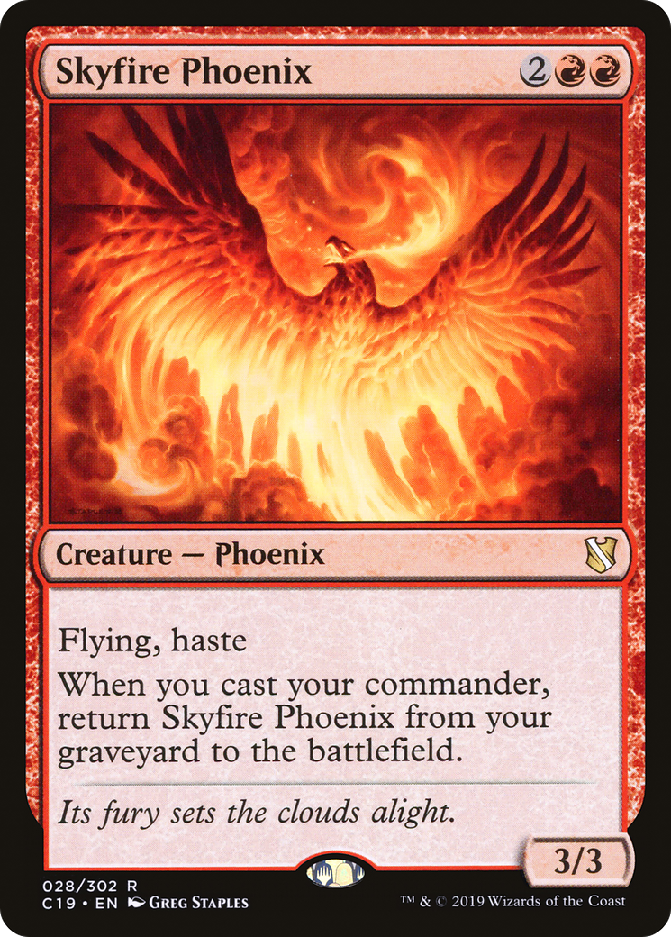 Skyfire Phoenix (C19-028)