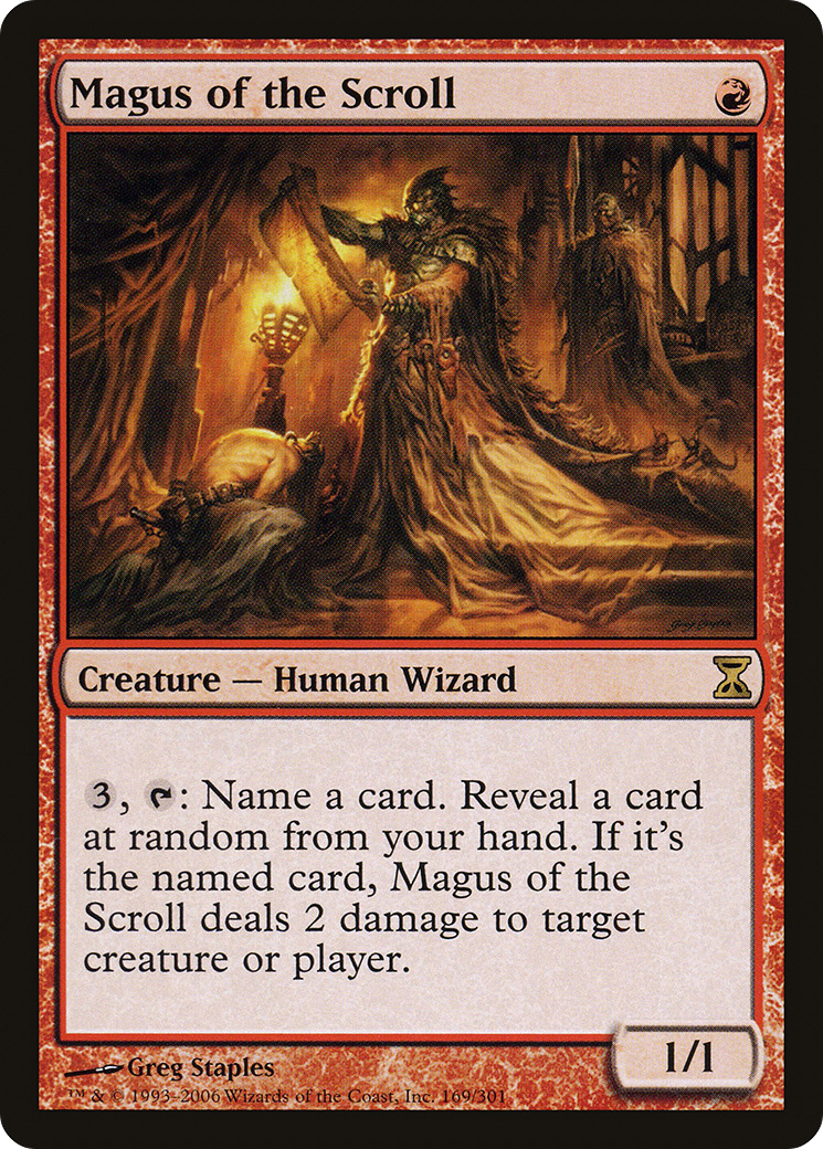 Magus of the Scroll (TSP-169) (Foil)