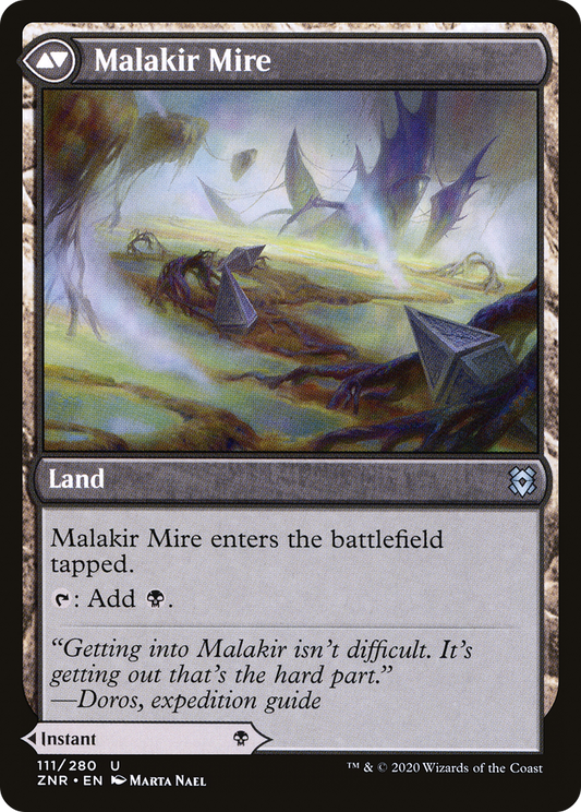 Malakir Rebirth // Malakir Mire (ZNR-111) (Foil)