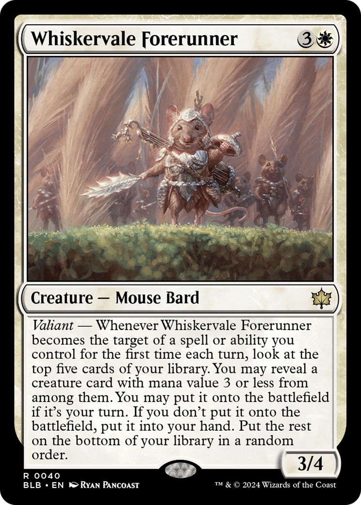 Whiskervale Forerunner (BLB-040) (Foil)