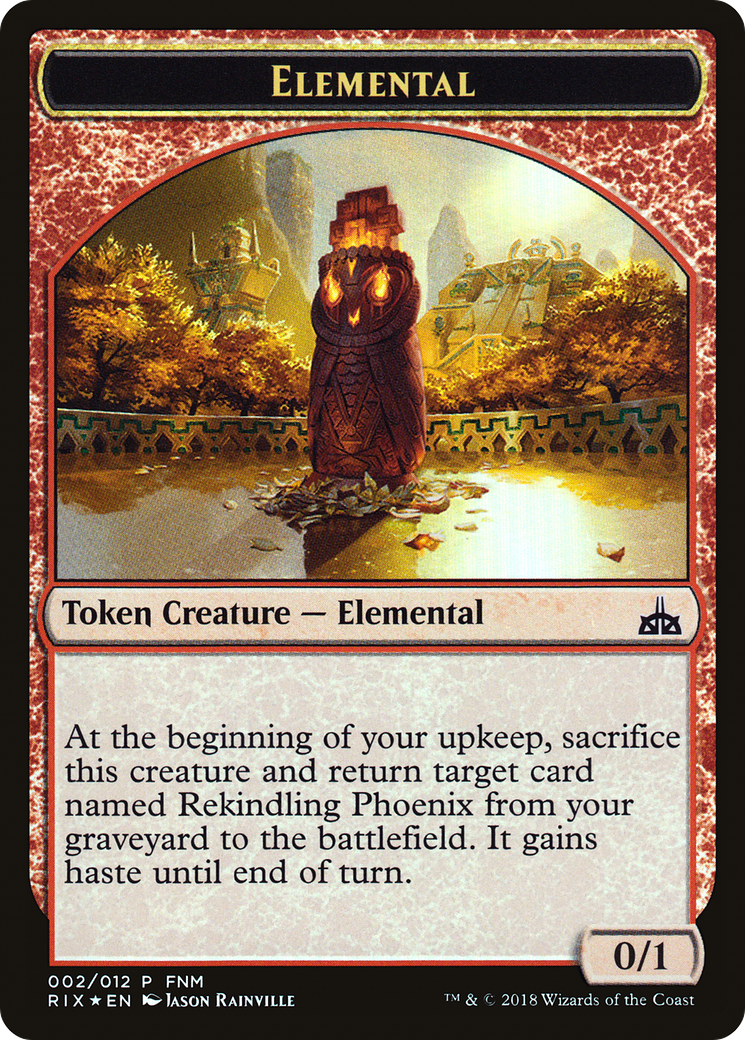 City's Blessing // Elemental (FNM-002) (Foil)