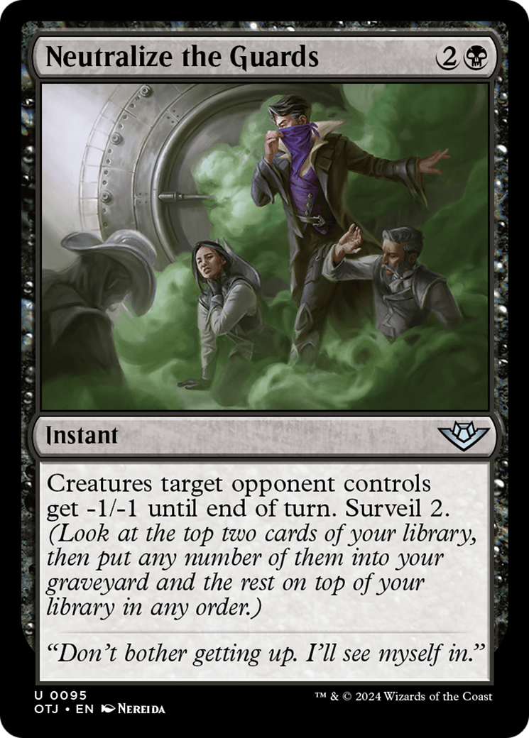 Neutralize the Guards (OTJ-095) (Foil)