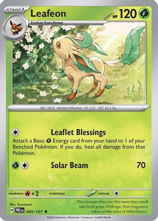 Leafeon (PRE-005) (Reverse Holofoil)