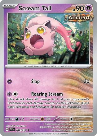 Scream Tail (PRE-042) (Reverse Holofoil)