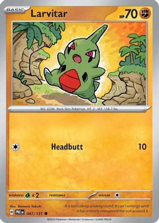 Larvitar (PRE-047) (Reverse Holofoil)