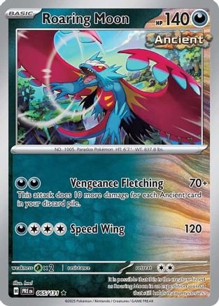 Roaring Moon (PRE-065) (Holofoil)