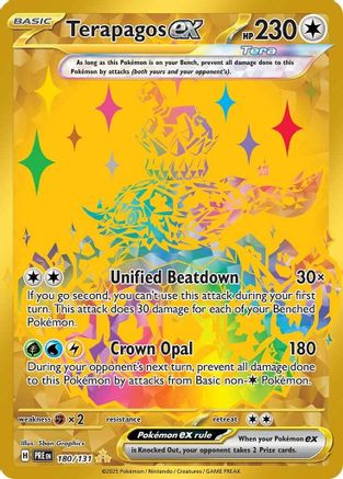 Terapagos ex (PRE-180) (Holofoil)