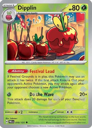 Dipplin (Poke Ball Pattern) (PRE-010) (Holofoil)