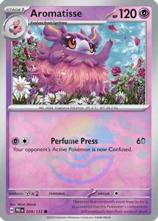 Aromatisse (Poke Ball Pattern) (PRE-039) (Holofoil)