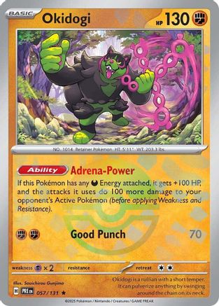 Okidogi (Poke Ball Pattern) (PRE-057) (Holofoil)