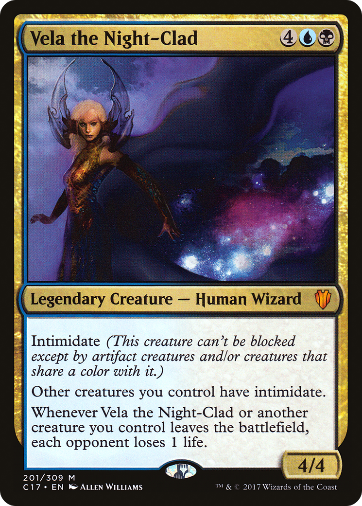 Vela the Night-Clad (C17-201)