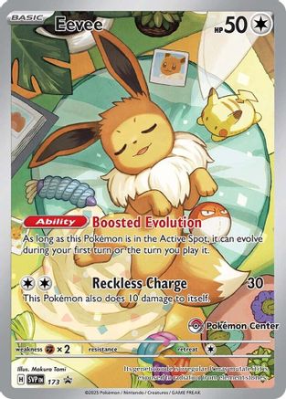 Eevee (SVP-173) (Pokemon Center) (Holofoil)