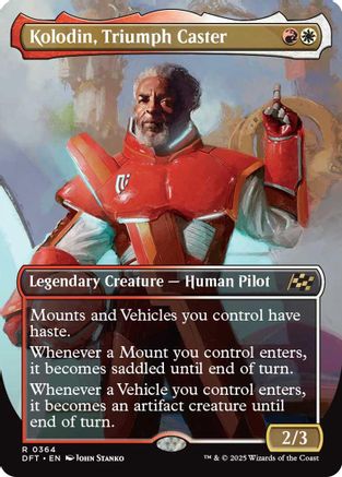 Kolodin, Triumph Caster (Borderless) (DFT-364) (Foil)
