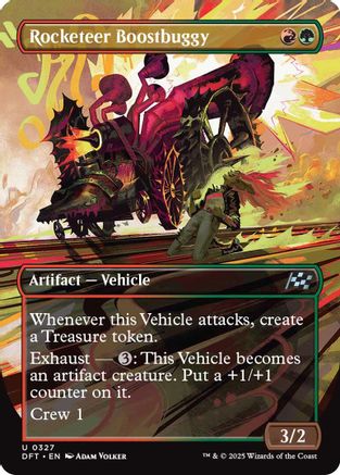 Rocketeer Boostbuggy (Borderless) (DFT-327) (Foil)