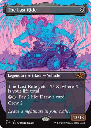 The Last Ride (Borderless) (DFT-308) (Foil)