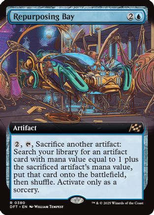 Repurposing Bay (Extended Art) (DFT-380) (Foil)