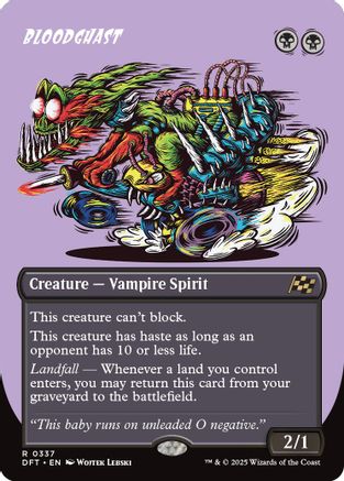 Bloodghast (Borderless) (DFT-337) (Foil)