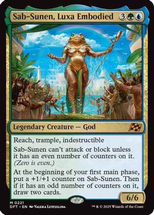Sab-Sunen, Luxa Embodied (DFT-221) (Foil)