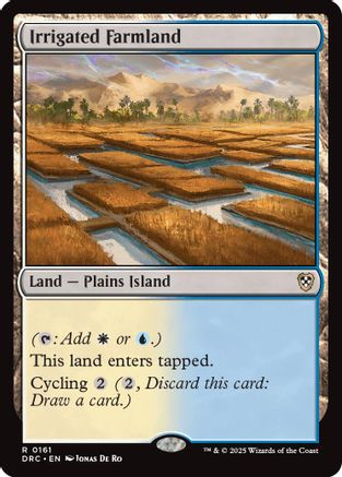 Irrigated Farmland (DRC-161)