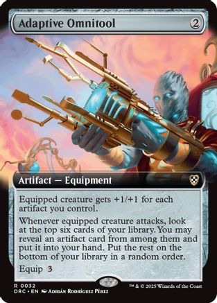 Adaptive Omnitool (Extended Art) (DRC-032)