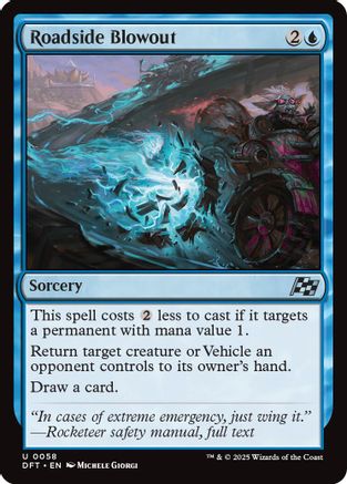 Roadside Blowout (DFT-058) (Foil)