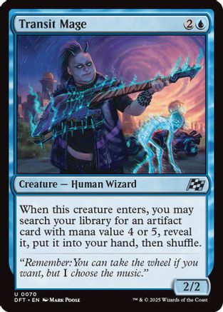 Transit Mage (DFT-070) (Foil)