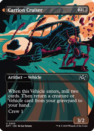 Carrion Cruiser (Borderless) (DFT-305) (Foil)