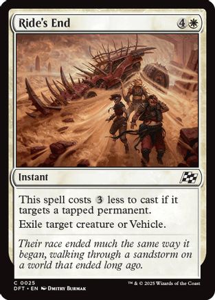 Ride's End (DFT-025) (Foil)
