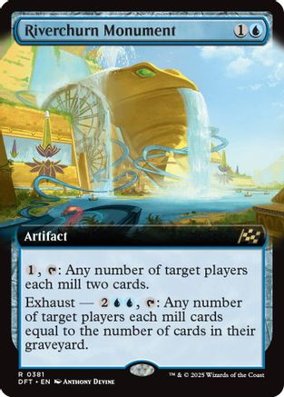Riverchurn Monument (Extended Art) (DFT-381) (Foil)