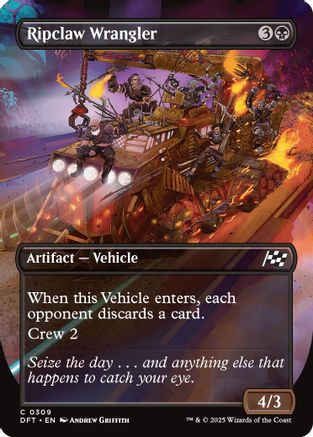 Ripclaw Wrangler (Borderless) (DFT-309) (Foil)