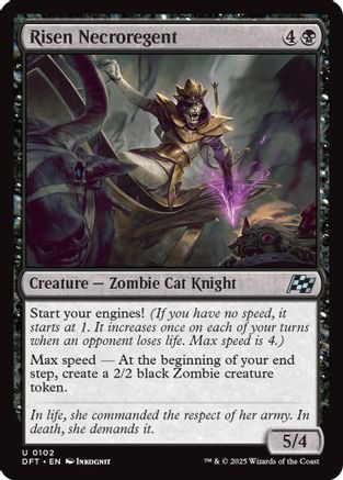 Risen Necroregent (DFT-102) (Foil)