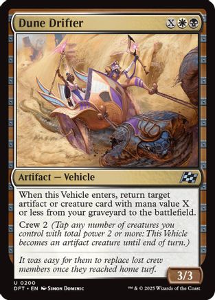 Dune Drifter (DFT-200) (Foil)