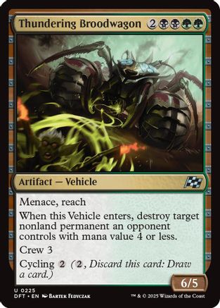 Thundering Broodwagon (DFT-225) (Foil)