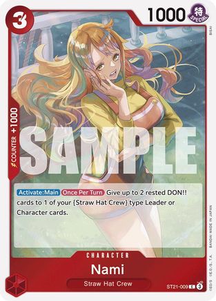 Nami (ST21-009) (Foil)