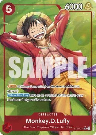 Monkey.D.Luffy (014) (Parallel) (ST21-014) (Foil)