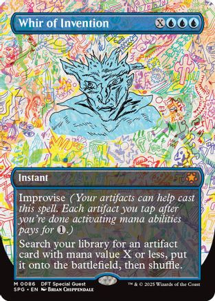 Whir of Invention (Borderless) (SPG-086) (Foil)