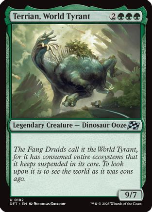 Terrian, World Tyrant (DFT-182) (Foil)