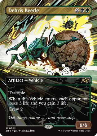 Debris Beetle (Borderless) (DFT-322) (Foil)