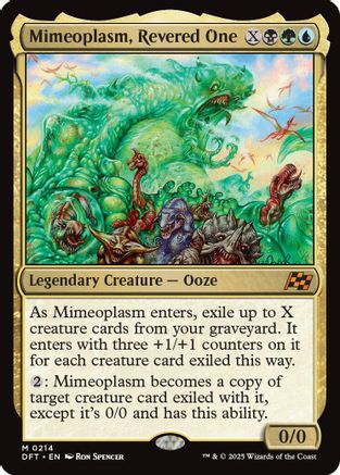 Mimeoplasm, Revered One (DFT-214) (Foil)