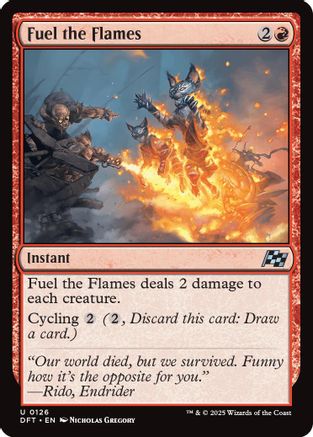 Fuel the Flames (DFT-126) (Foil)