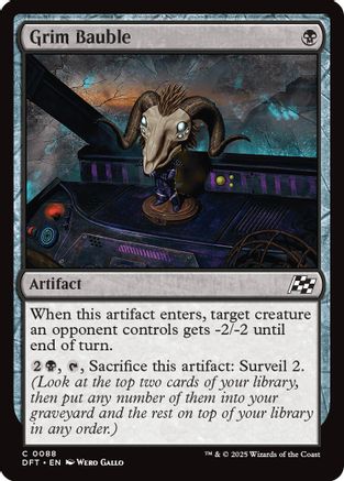 Grim Bauble (DFT-088) (Foil)