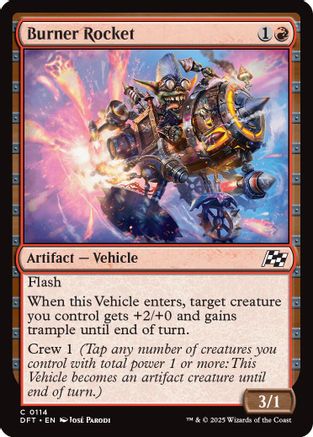 Burner Rocket (DFT-114) (Foil)