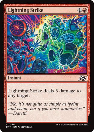 Lightning Strike (DFT-136) (Foil)