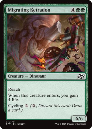 Migrating Ketradon (DFT-170)