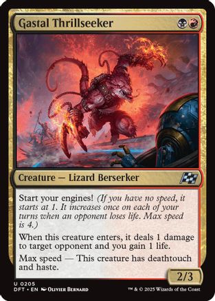 Gastal Thrillseeker (DFT-205) (Foil)