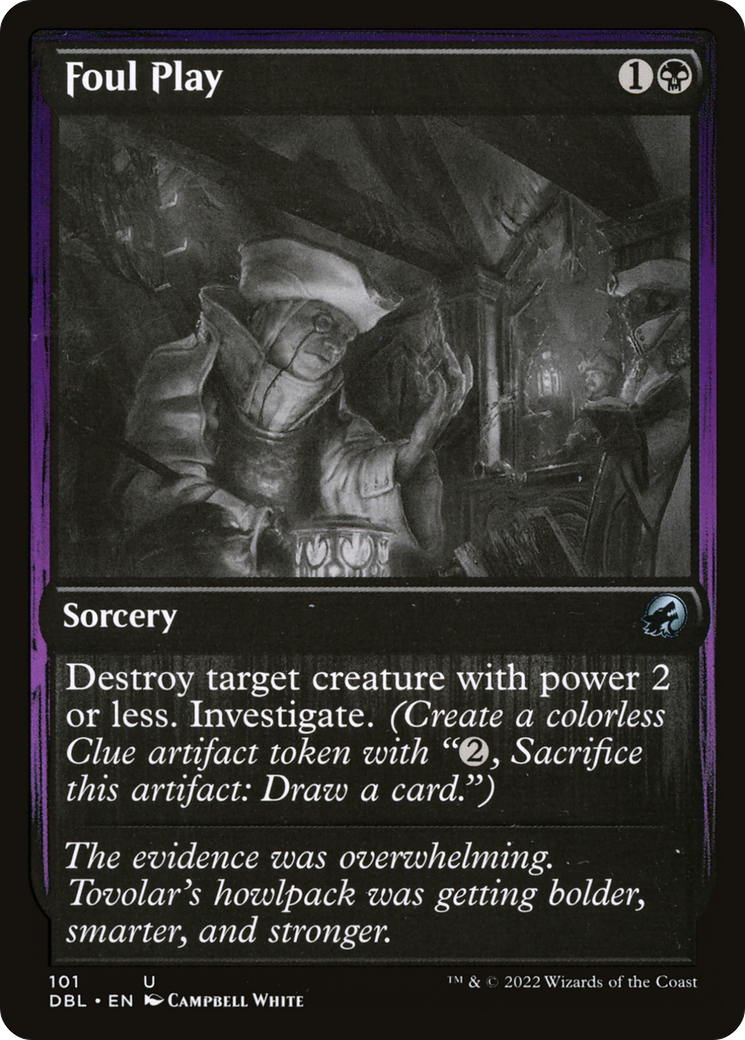 Foul Play (DBL-101) (Foil)