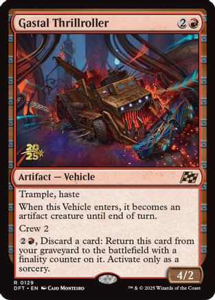 Gastal Thrillroller (PRE-129) (Foil)